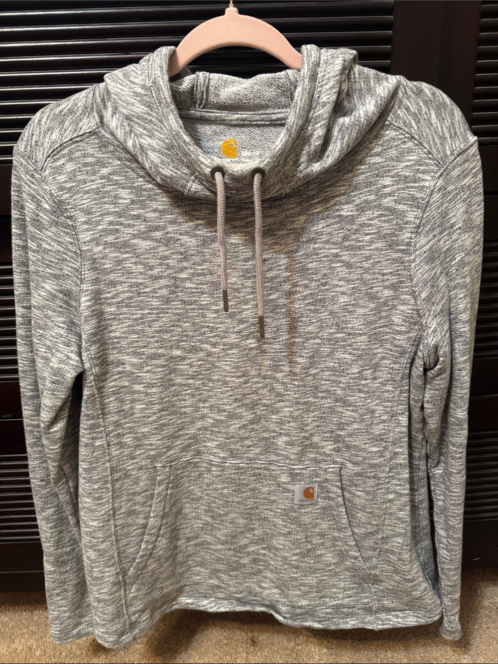 Carhartt Gray Marled Pullover Hoodie